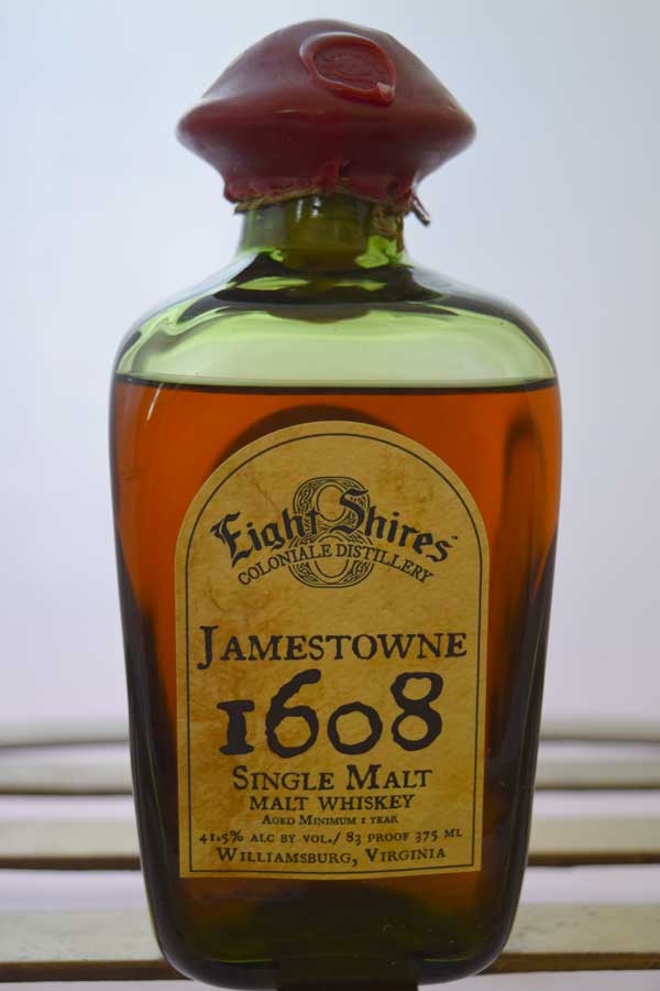 Jamestowne 1608 Single Malt Whiskey 2